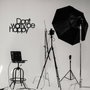 Wallity Escultura de Pared Dont Worry Be Happy en Negro